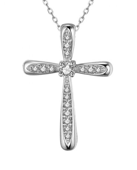 CROSS DIAMOND PENDANT (TP3176)