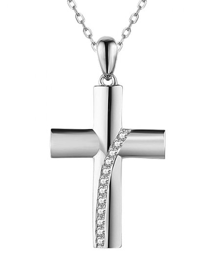 CROSS DIAMOND PENDANT (TP3179)