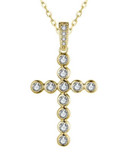 CROSS DIAMOND PENDANT (TP3183)