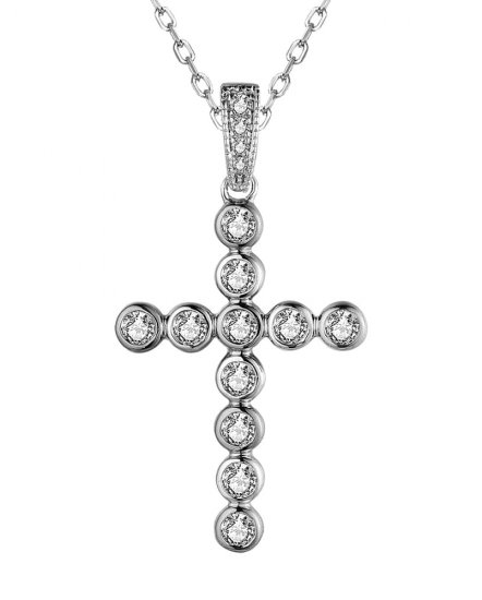 CROSS DIAMOND PENDANT (TP3183)