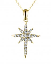 NORTH STAR STYLE DIAMOND PENDANT (TP3186)