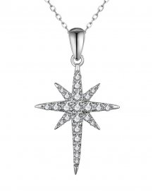 NORTH STAR STYLE DIAMOND PENDANT (TP3186)