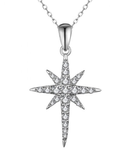 NORTH STAR STYLE DIAMOND PENDANT (TP3186)