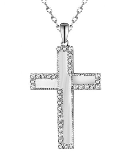 CROSS DIAMOND PENDANT (TP3188)
