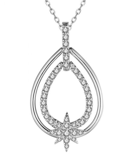 PEAR STYLE DIAMOND PENDANT (TP3194)