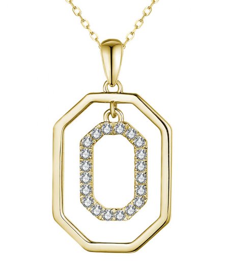 OCTAGON STYLE DIAMOND PENDANT (TP3196)