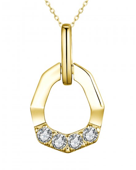 PEAR STYLE DIAMOND PENDANT (TP3197)