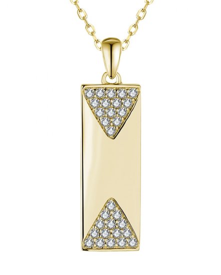 STRAIGHT BAR DIAMOND PENDANT (TP3206)