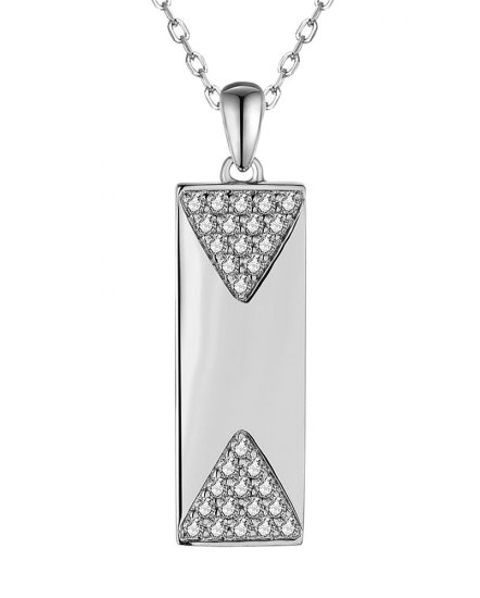 STRAIGHT BAR DIAMOND PENDANT (TP3206)