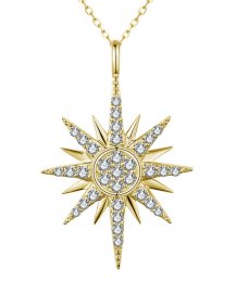 NORTH STAR STYLE DIAMOND PENDANT (TP3217)