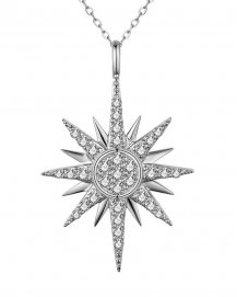 NORTH STAR STYLE DIAMOND PENDANT (TP3217)