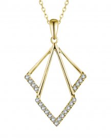 KITE SHAPE DIAMOND PENDANT (TP3246)