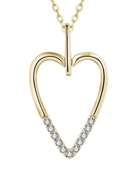 HEART SHAPE DIAMOND PENDANT (TP3263)