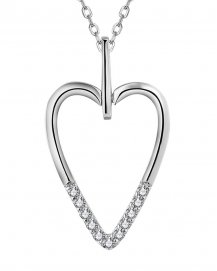 HEART SHAPE DIAMOND PENDANT (TP3263)