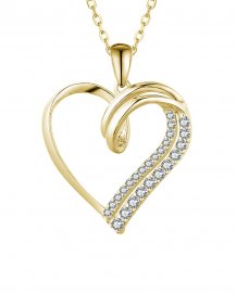 HEART SHAPE DIAMOND PENDANT (TP3267)