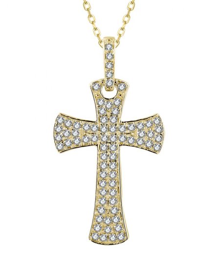 CROSS DIAMOND PENDANT (TP3271)