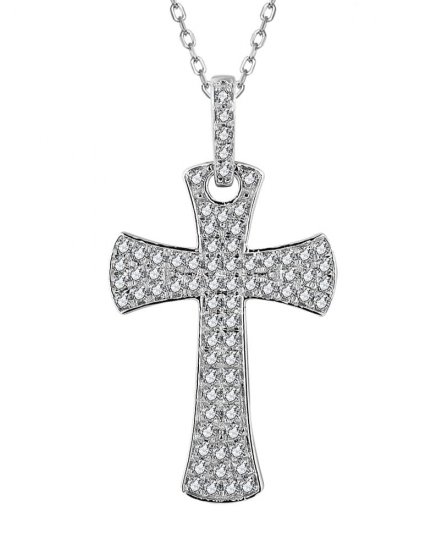 CROSS DIAMOND PENDANT (TP3271)