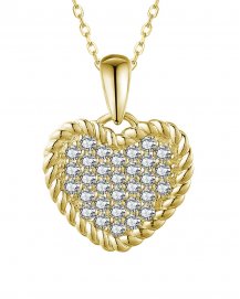 HEART SHAPE DIAMOND PENDANT (TP3273)