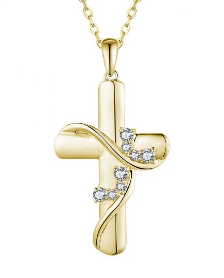 CROSS DIAMOND PENDANT (TP3276)