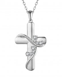 CROSS DIAMOND PENDANT (TP3276)