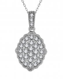 OVAL STYLE DIAMOND PENDANT (TP3281)