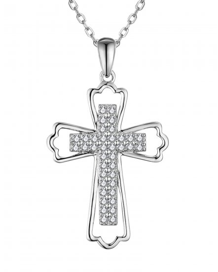CROSS DIAMOND PENDANT (TP3318)