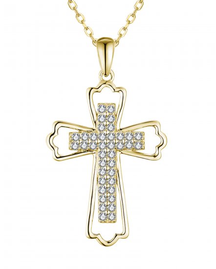 CROSS DIAMOND PENDANT (TP3318)