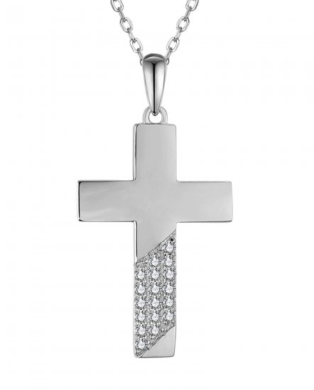 CROSS DIAMOND PENDANT (TP3323)