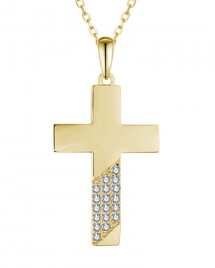 CROSS DIAMOND PENDANT (TP3323)
