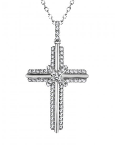 CROSS DIAMOND PENDANT (TP3327)