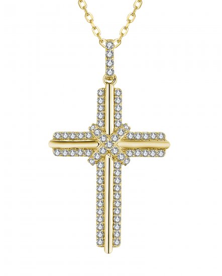 CROSS DIAMOND PENDANT (TP3327)