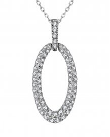 OVAL STYLE DIAMOND PENDANT (TP3331)