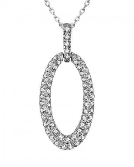 OVAL STYLE DIAMOND PENDANT (TP3331)