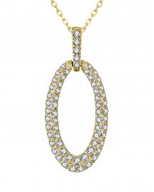 OVAL STYLE DIAMOND PENDANT (TP3331)