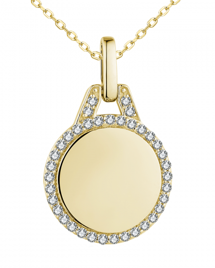 ROUND DIAMOND PENDANT (TP3341)