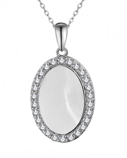 OVAL STYLE DIAMOND PENDANT (TP3345)