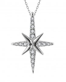 NORTH STAR STYLE DIAMOND PENDANT (TP3355)