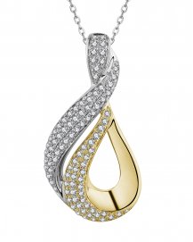 PEAR STYLE DIAMOND PENDANT (TP3361)