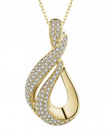 PEAR STYLE DIAMOND PENDANT (TP3361)