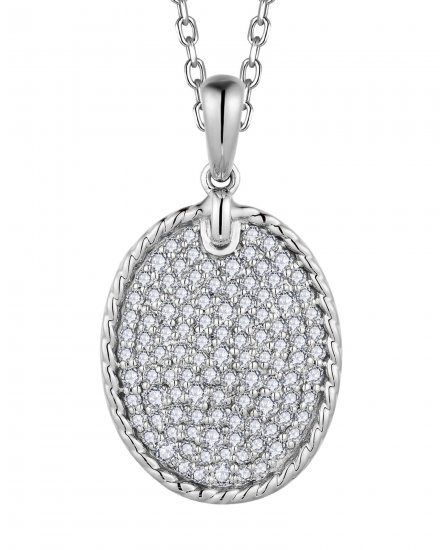 OVAL STYLE DIAMOND PENDANT (TP3391)