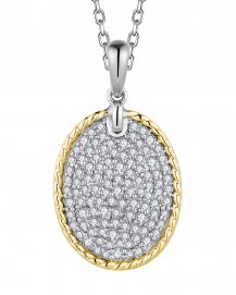 OVAL STYLE DIAMOND PENDANT (TP3391)