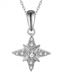 NORTH STAR STYLE DIAMOND PENDANT (TP3394)