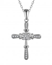 CROSS DIAMOND PENDANT (TP3411)