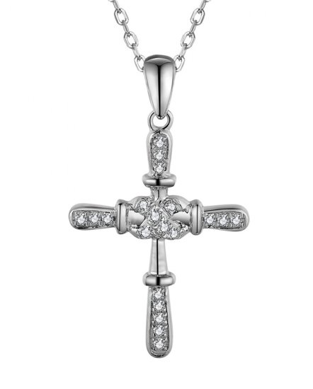 CROSS DIAMOND PENDANT (TP3411)