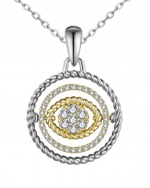 EVIL EYE DIAMOND PENDANT (TP3413)