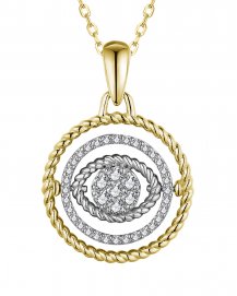 EVIL EYE DIAMOND PENDANT (TP3413)