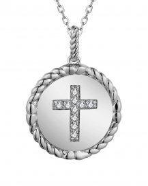 CROSS DIAMOND PENDANT (TP3418)