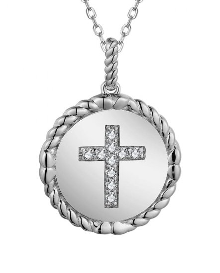 CROSS DIAMOND PENDANT (TP3418)