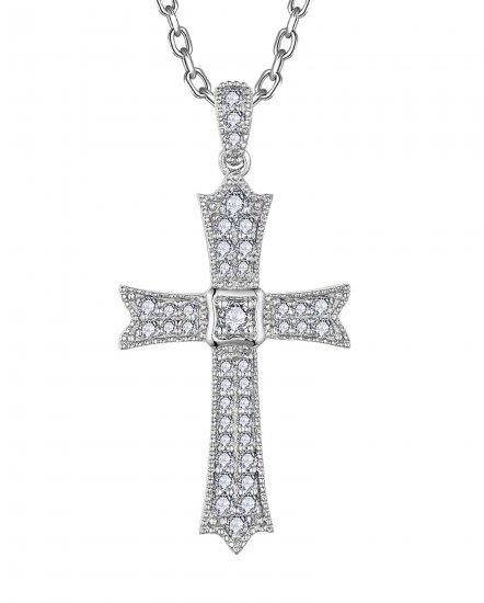 CROSS DIAMOND PENDANT (TP3421)
