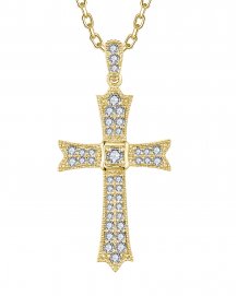 CROSS DIAMOND PENDANT (TP3421)
